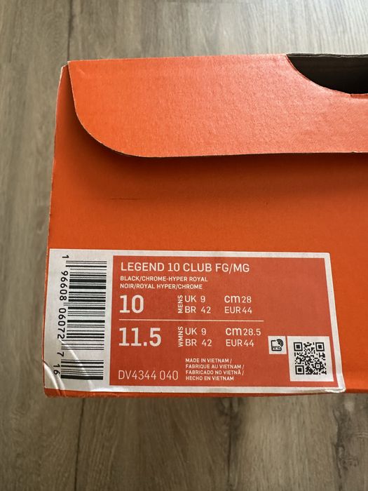 Nike Legend 10 Club FG/MG