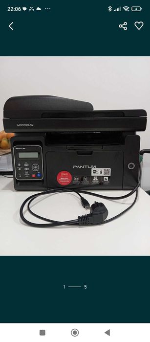 Impressora e digitalizadora multifunções PANTUM  M6550NW, como nova