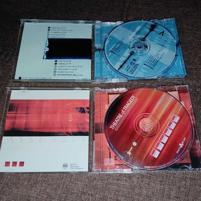 Theatre Of Tragedy колекція дисків