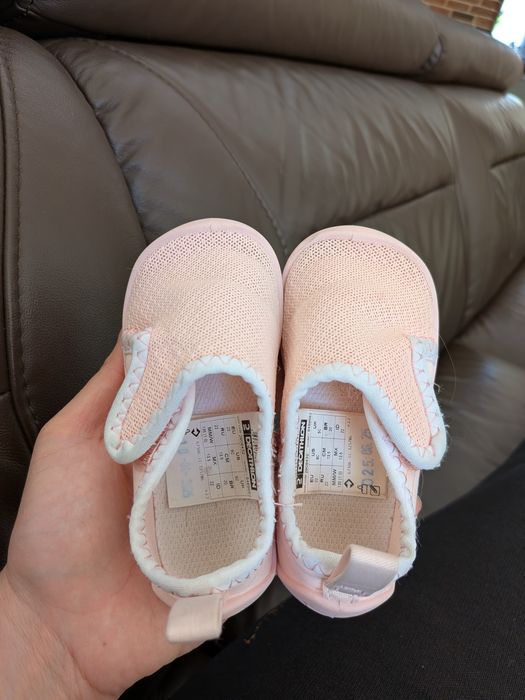 Buty dla dzieci Domyos 22 różowe kapcie Decathlon