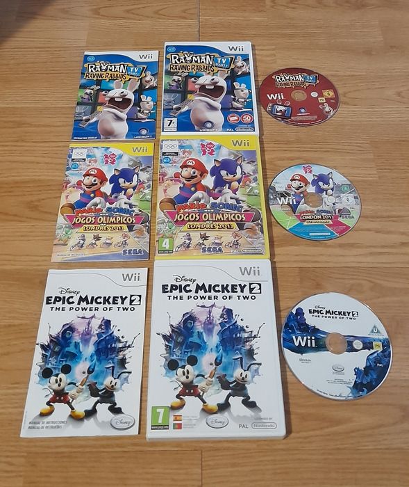 Jogos Wii Nintendo Wii/Wii U (Originais/Completos)