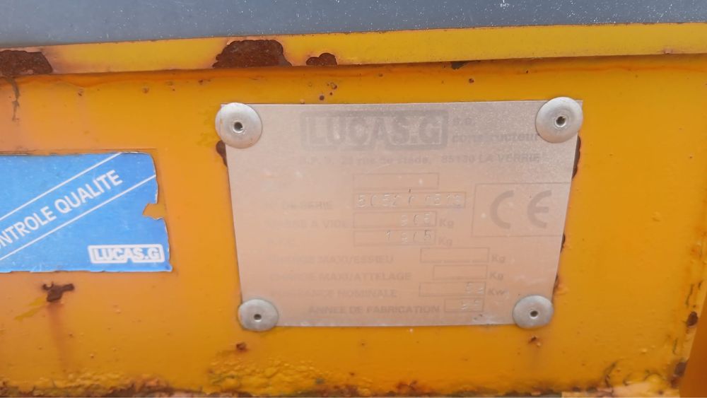 Wycinak szczękowy ścielarka Lucas E 2000 Silonet