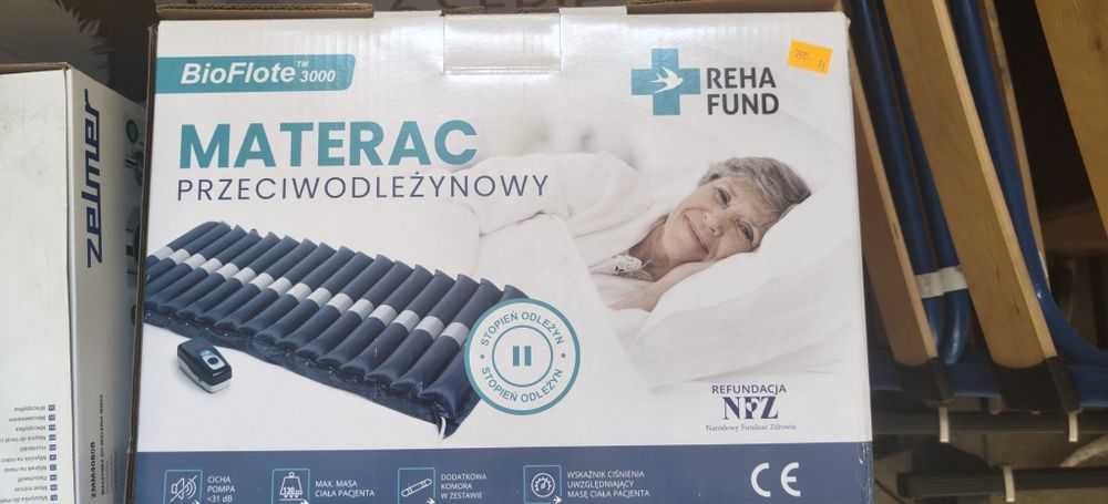 Materac przeciwodleżynowy Reha Fund Bioflote 3000