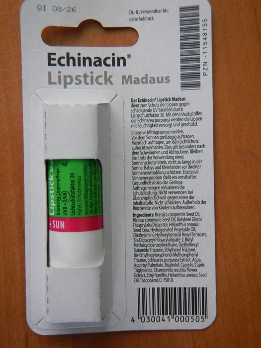 Pomadka ochronna jeżowka echinacin Lipstick 2 szt