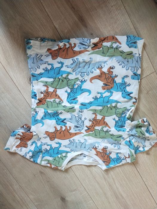 Bluzka z krótkim rękawem t-shirt chłopięcy dinozaury H&M 110/116
