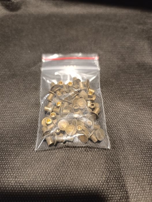 Заклёпки латунные 4*6 мм