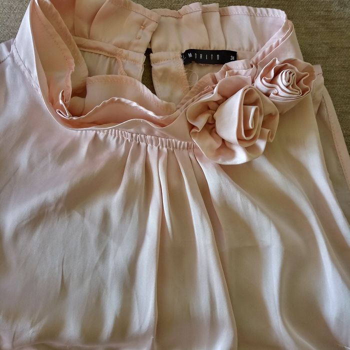 Elegancka bluzka bez rękawów