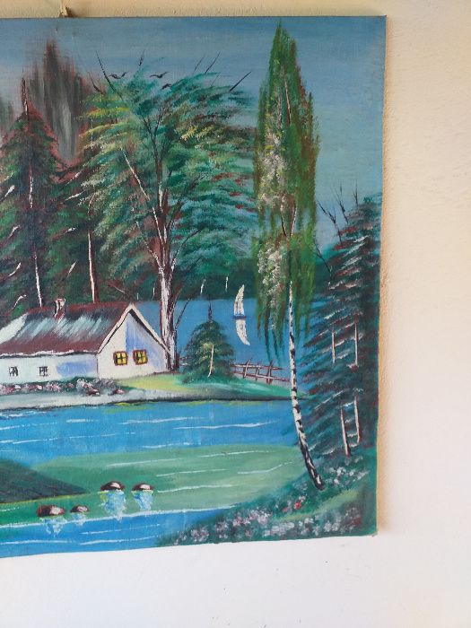 Obraz Olejny Wyspa