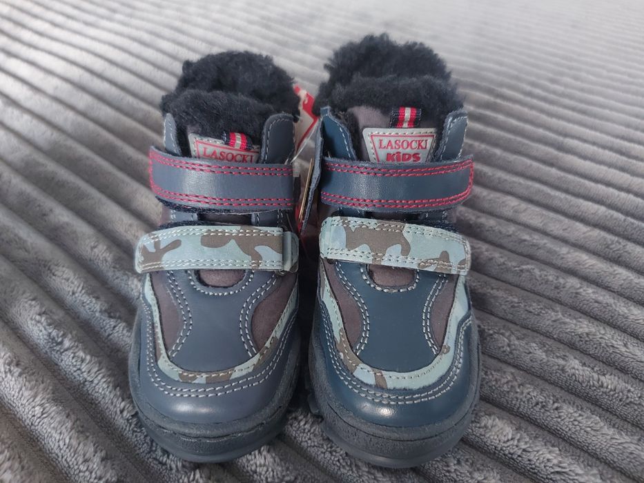 Nowe kozaki, trzewiki Lasocki Kids rozmiar 20, bliźniaki, trojaczki