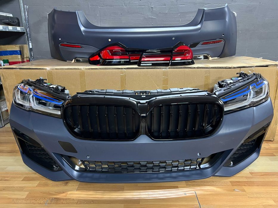 Обвіс BMW G30 LCI рестайлінг M-Performance М-пакет Бампер БМВ Г30 G31