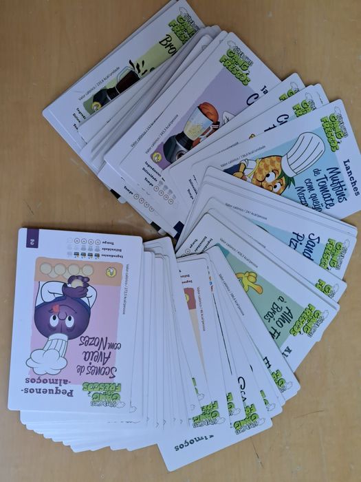 Cartas Super Chefs Gang dos Frescos LIDL