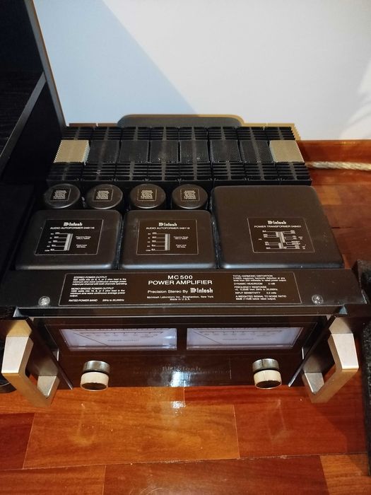 Mcintosh amplificador de potência MC500 - Excelente estado