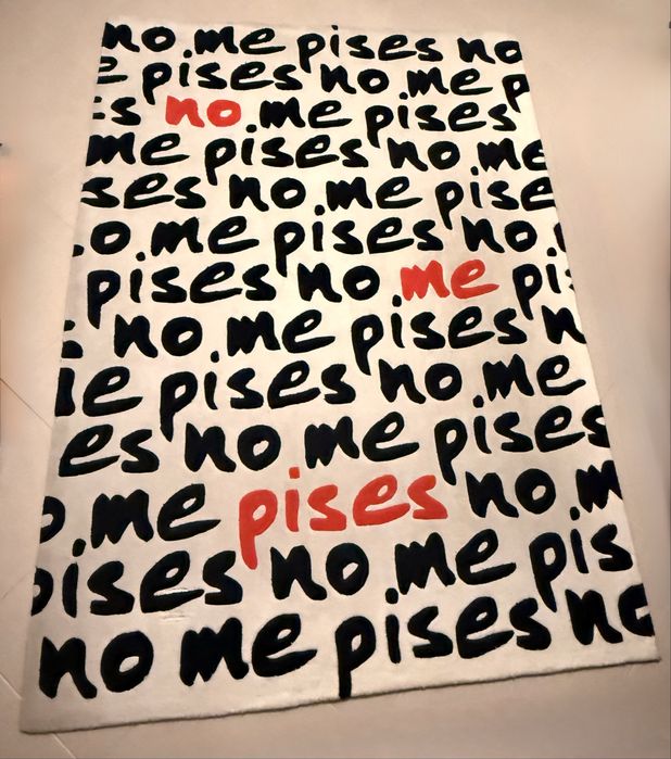 Tapete 160 x 230 cm no me pises