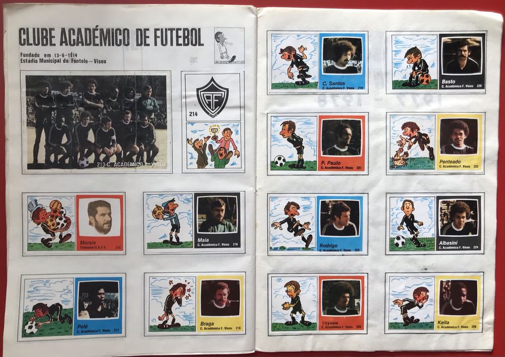 Humor & Futebol cromos completa