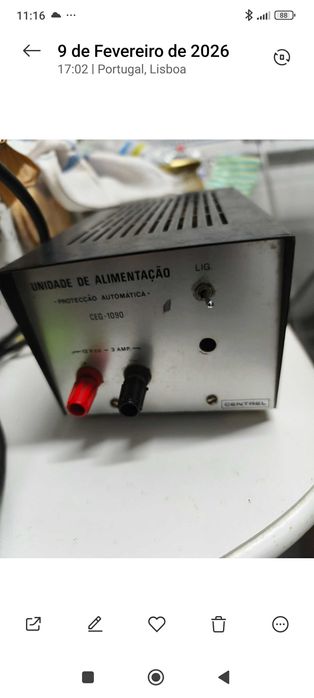 Alimentador 3 amperes