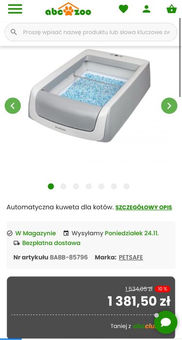 KUWETA AUTOmatyczna OKAZJA ! Nowa ! Cena zakupiu: 1380zł