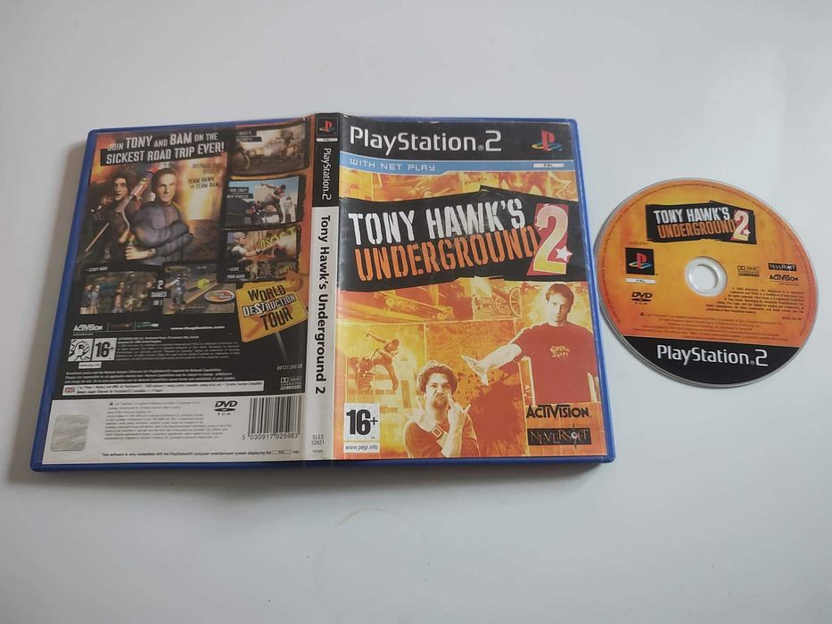Gra PS2 PlayStation 2 Tony Hawk's Underground 2