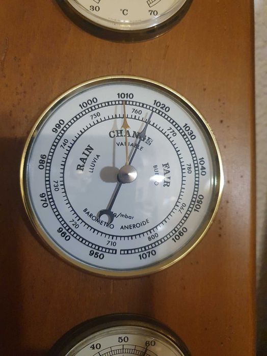 Estação meteorologica em madeira Antigs