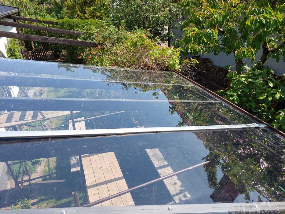 Poliwęglan lity 5mm bezbarwny 2UV na zadaszenie