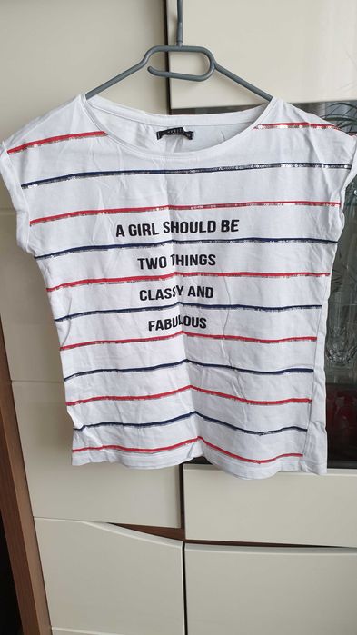 Tshirt damski Mohito cekiny