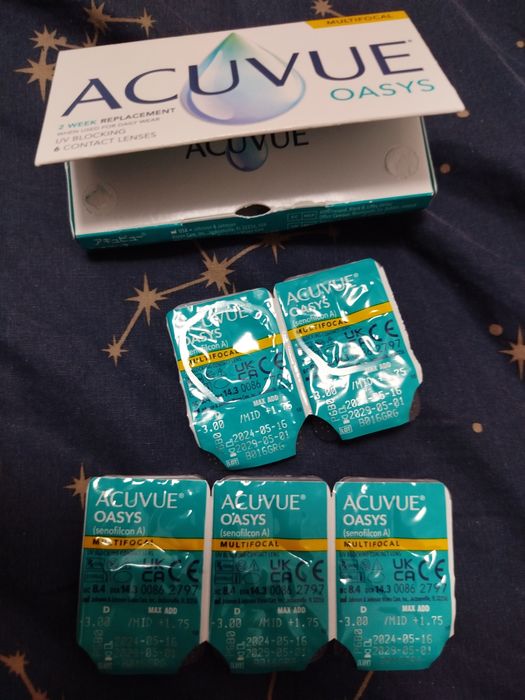soczewki kontaktowe acuvue multifocal -3 +1,75