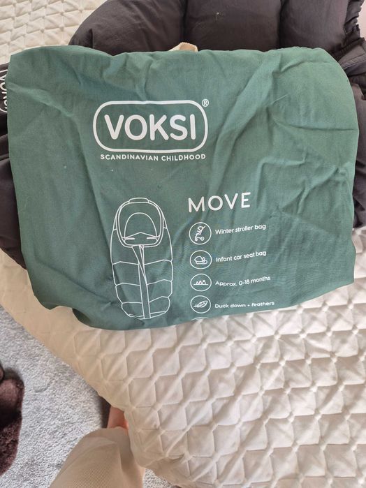 Śpiworek do wózka i fotelika puchowy BeSafe Voksi model Move