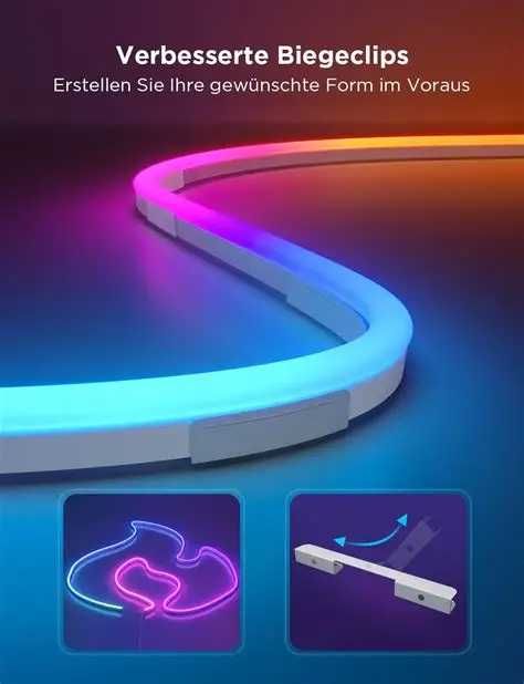 Taśma Led Gradient Govee Neon Rope Light 2 5 Metrów Jak Philips Hue