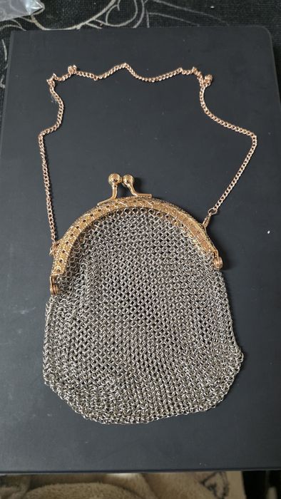 Carteira moedas estilo medieval vintage