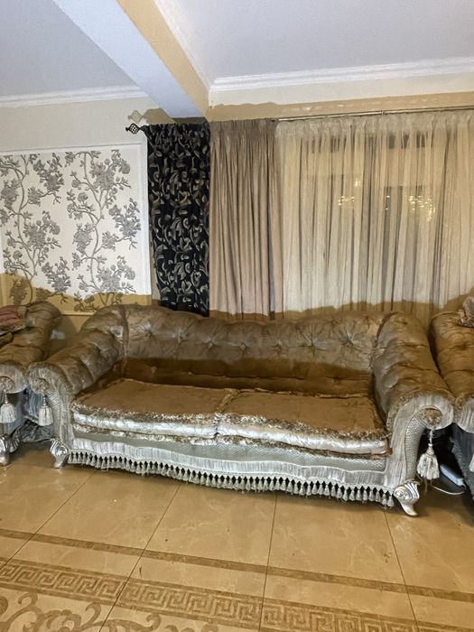 Мягкий уголок диван два кресла