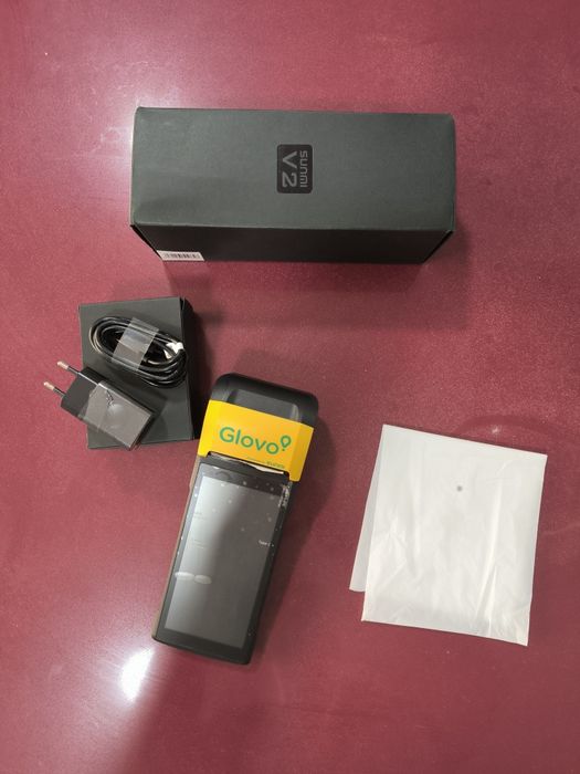 Terminal POS SUNMI V2 c/ Impressora Integrada – Completo na Caixa