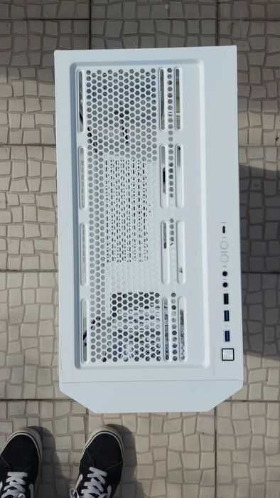 Torre ATX Forgeon Mithril Vidro Temperado USB 3.2 ARGB Branco