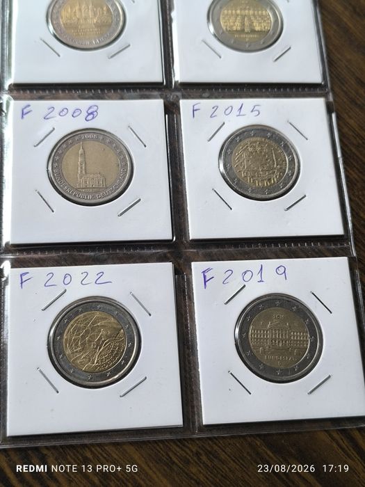 Moedas de 2 euros