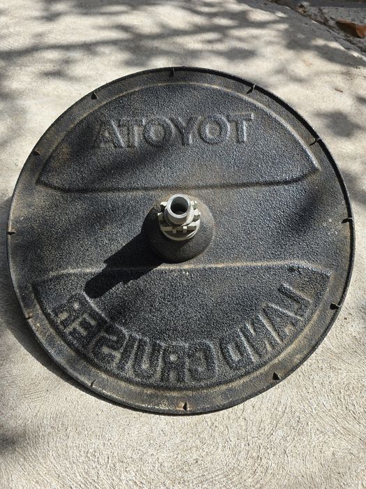 Centro de roda suplente Toyota KZJ / KDJ 90/95