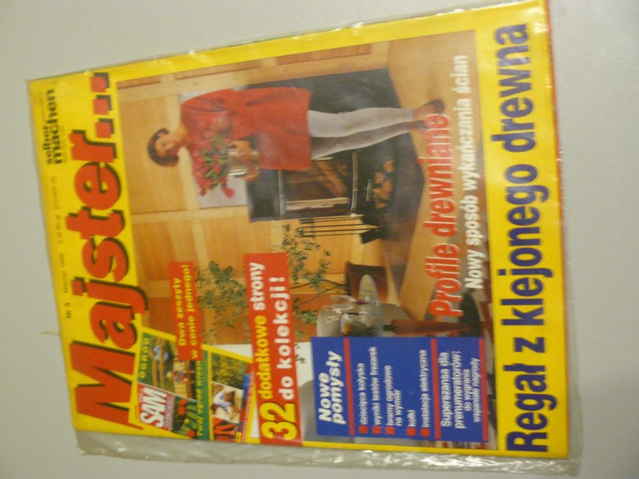 Czasopismo ,, Majster ,, folia 1995 r.