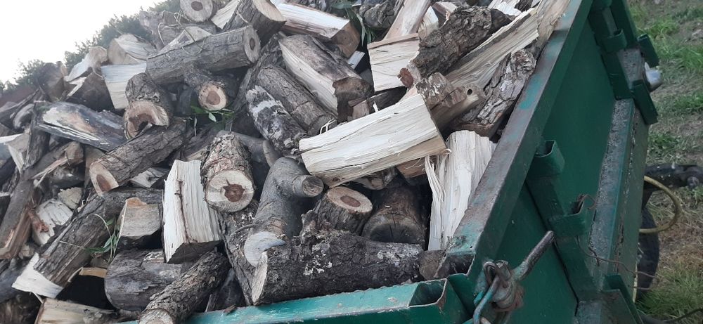 Drewno opałowe suche drzewo do pieca kominka