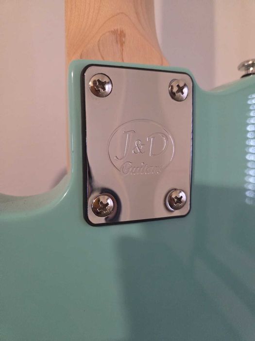 Guitarra Elétrica J&D TL Mini  SFG Verde