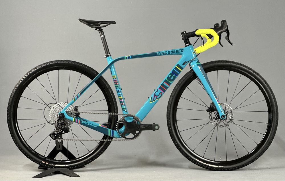 Karbonowy Gravel Cinelli King Zydeco Campagnolo Eksr 13s Fulcrum roz.S