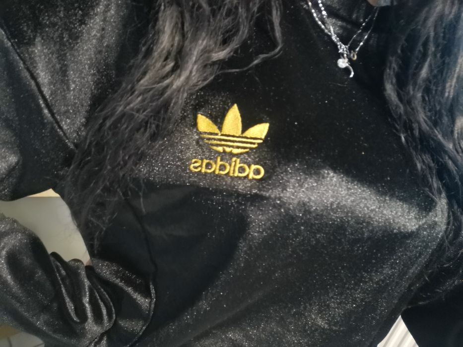 Bluzeczki welurowe damskie