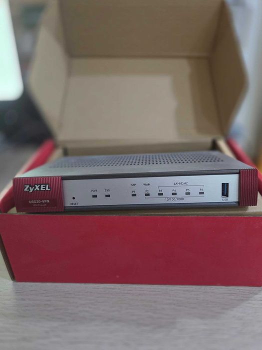 Zyxel ZyWALL USG20-VPN Firewall – Como Novo