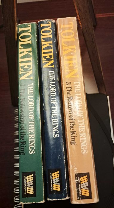J R R Tolkien - Senhor dos Anéis Vol. I, II e III Paperback 1979 ENG