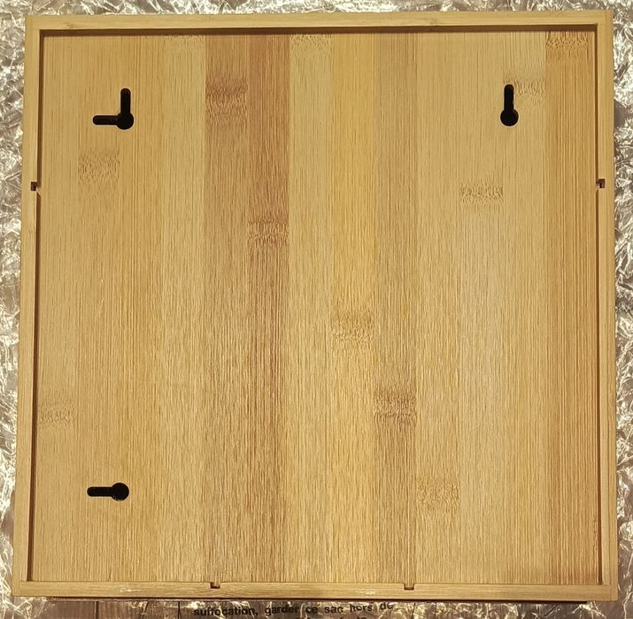 Bambusowy organizer,pojemnik,do przechowywania torebek foliowych.