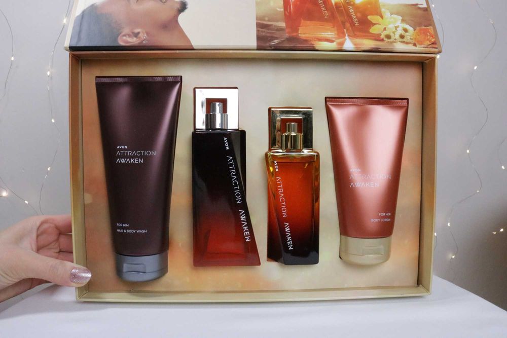 Avon Attraction Awaken dla Niej i dla Niego zestaw influencer