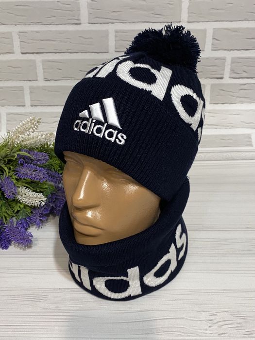 Комплекти на флісі шапка хомут Nike, Adidas, Puma, NY