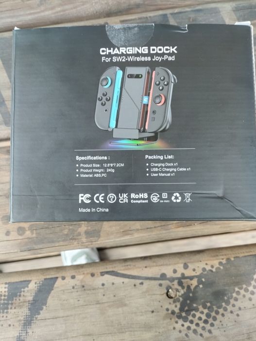 Carregador/ Controlo para nintendo switch 2