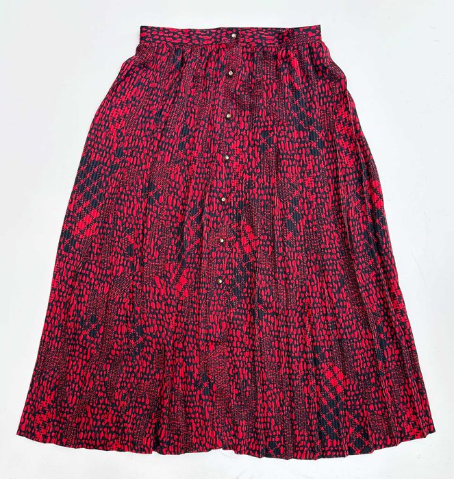 Spódniczka Czerowna Czarna Wzory Philip Collection L 40