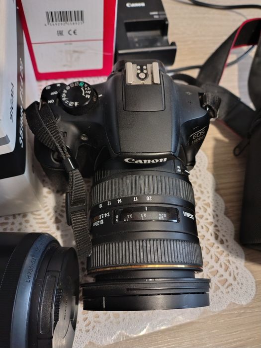 Canon eos 1300d +sigma 10-20