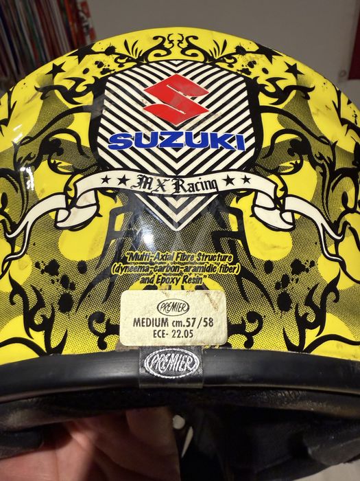 Kask MX Enduro Suzuki