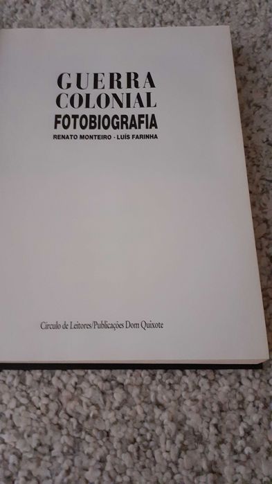 Livro Guerra Colonial
