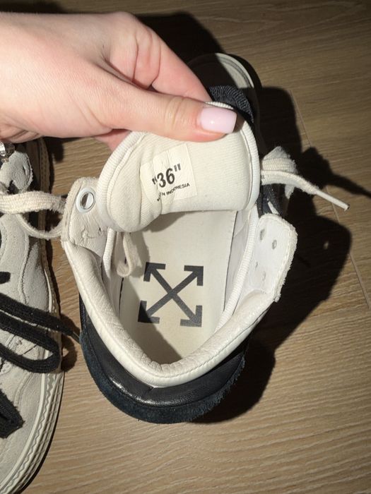 Кеды off white оригинал