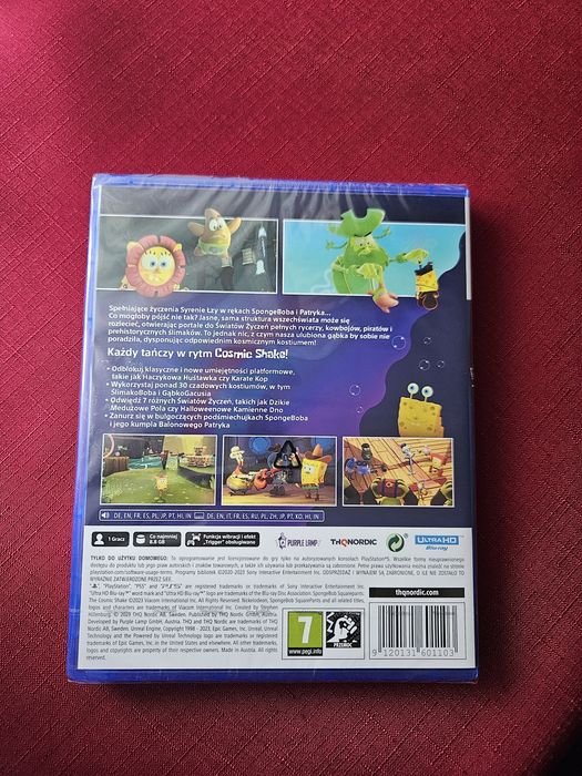 SpongeBob cosmic shake ps5